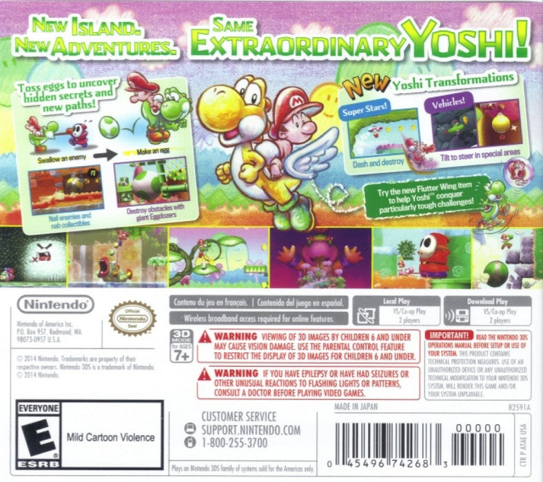 Yoshi's New Island – Nintendo 3DS (3DS) - for just $14.99! 