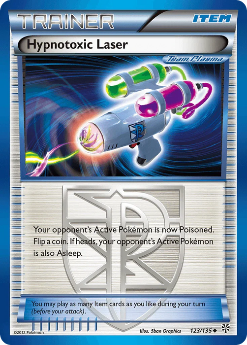 Hypnotoxic Laser (123/135) [Black & White: Plasma Storm] - for just $0.80! 