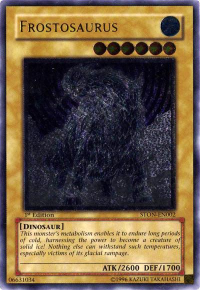 Frostosaurus [STON-EN002] Ultimate Rare - for just $11.30! 