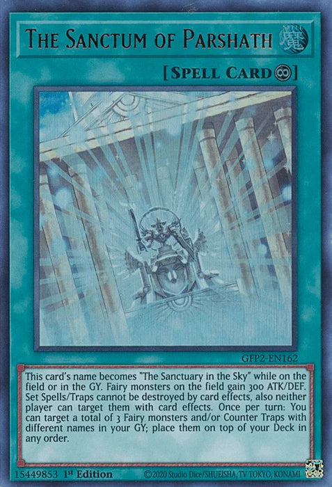 The Sanctum of Parshath [GFP2-EN162] Ultra Rare - for just $0.10! 