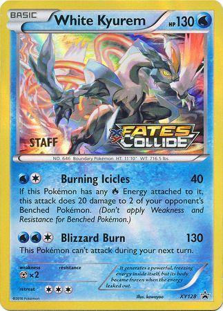 White Kyurem (XY128) (Staff) [XY: Black Star Promos] - for just $47.85! 