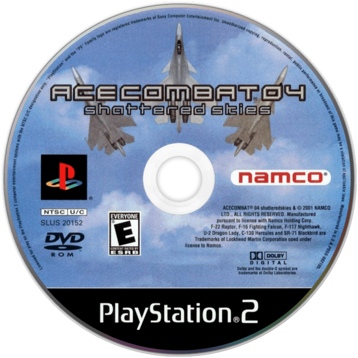 Ace Combat 4: Shattered Skies – PlayStation 2 (PS2) - for just $8.99! 