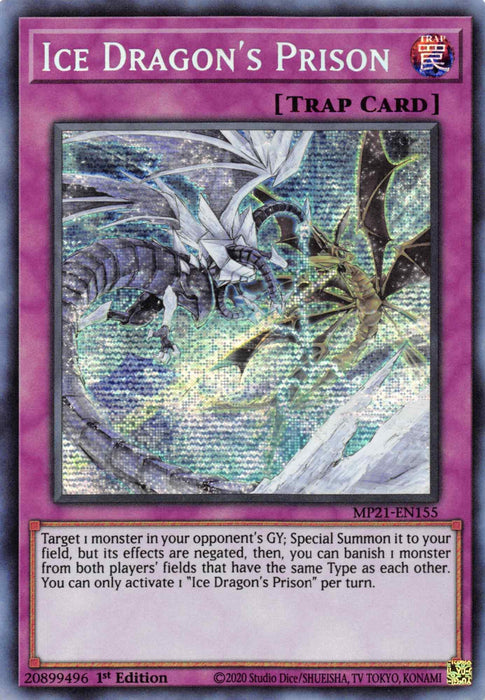 Ice Dragon's Prison [MP21-EN155] Prismatic Secret Rare - for just $0.15! 