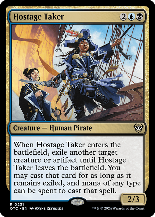 Hostage Taker (OTC-231) - Outlaws of Thunder Junction Commander - for just $0.10! 