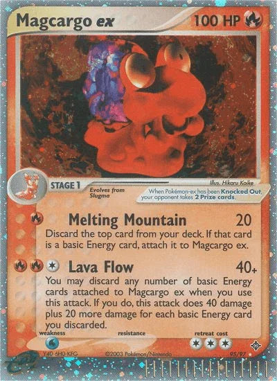 Magcargo ex (95/97) [EX: Dragon] - for just $32.70! 