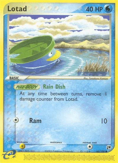 Lotad (66/100) [EX: Sandstorm] - for just $0.75! 