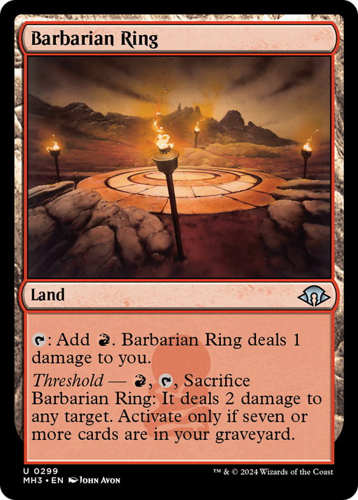 Barbarian Ring (MH3-299) - Modern Horizons 3 - for just $0.08! 