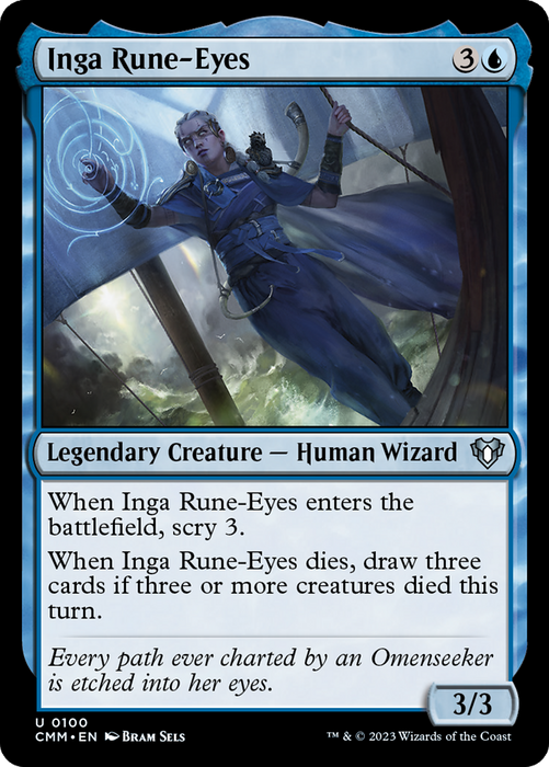 Inga Rune-Eyes (CMM-100) - Commander Masters - for just $0.01! 