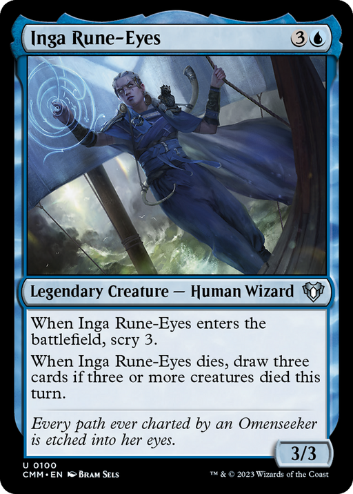 Inga Rune-Eyes (CMM-100) - Commander Masters - for just $0.01! 