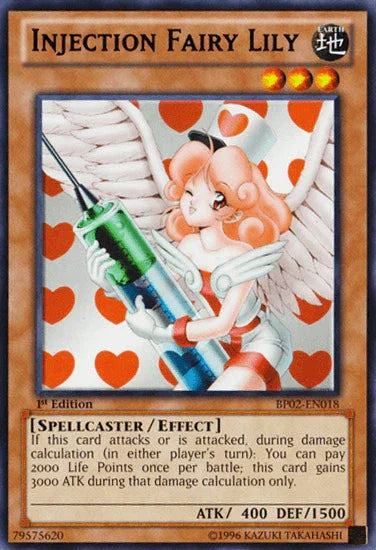 Injection Fairy Lily [BP02-EN018] Mosaic Rare - for just $0.55! 