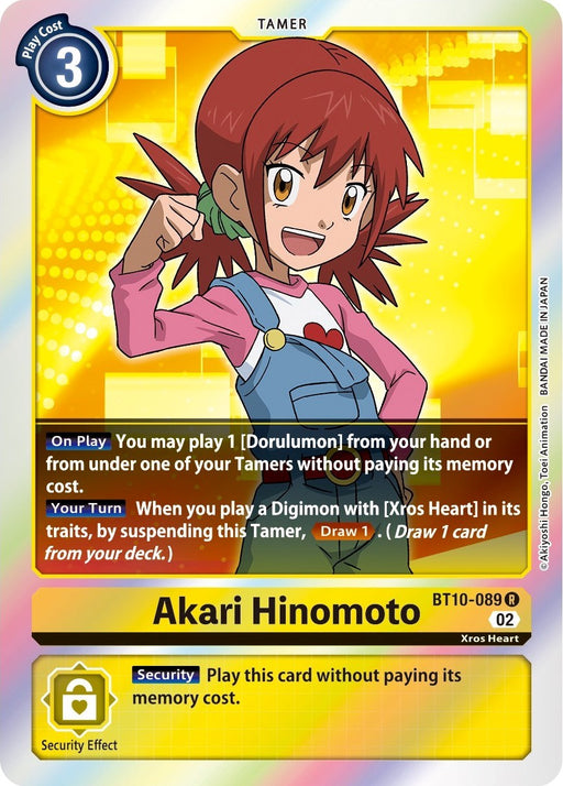 Akari Hinomoto [BT10-089] [Xros Encounter] - Just $0.09! Shop now at Retro Gaming of Denver