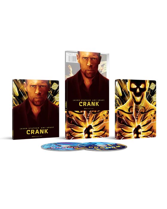 Crank - Limited Edition Steelbook (4K Ultra HD + Blu-ray + Digital) - for just $35.99! 