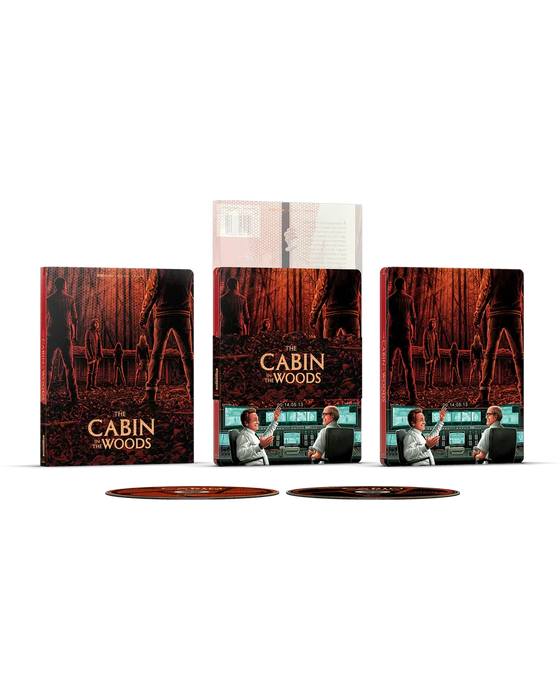 The Cabin in the Woods - Limited Edition Steelbook (4K UHD + Blu-ray + Digital) - for just $34.99! 