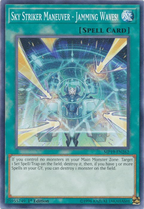 Sky Striker Maneuver - Jamming Waves! [MP19-EN262] Common - for just $0.50! 