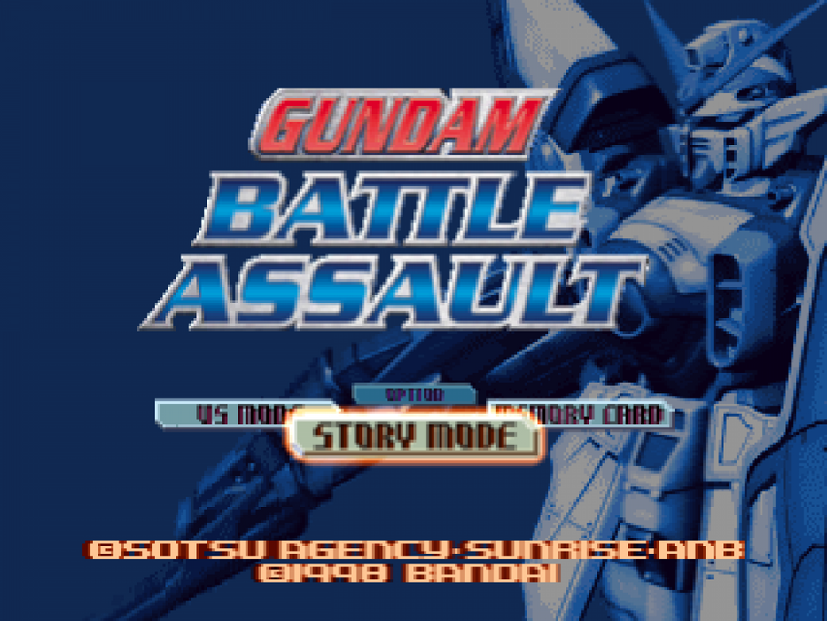 Gundam: Battle Assault – PlayStation 1 (PS1) - for just $0! 