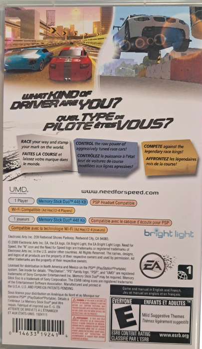 Need for Speed: Shift  – PlayStation Portable (PSP) - for just $14.99! 