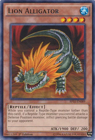 Lion Alligator [BP03-EN089] Rare - for just $0.10! 