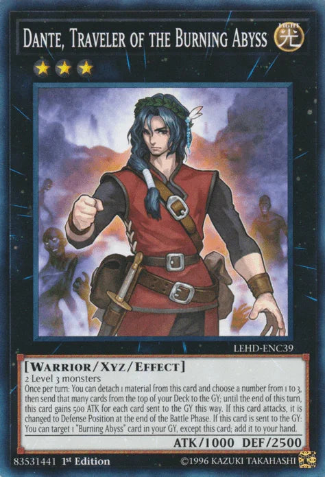 Dante, Traveler of the Burning Abyss [LEHD-ENC39] Common - for just $0.15! 