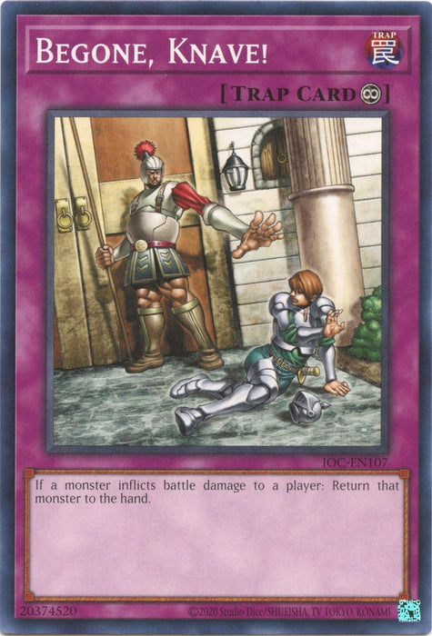Begone, Knave! (25th Anniversary) [IOC-EN107] Common - for just $0.10! 