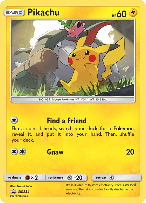 Pikachu (SM234) [Sun & Moon: Black Star Promos] - for just $11.70! 