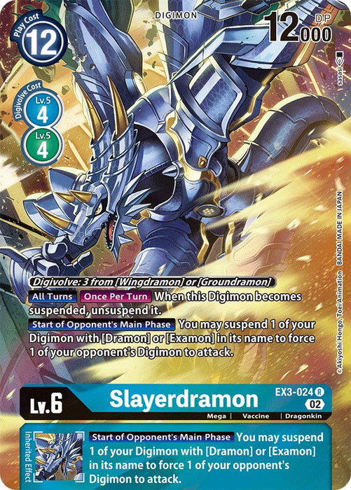 Slayerdramon [EX3-024] (Alternate Art) [Draconic Roar] - Just $0.95! Shop now at Retro Gaming of Denver