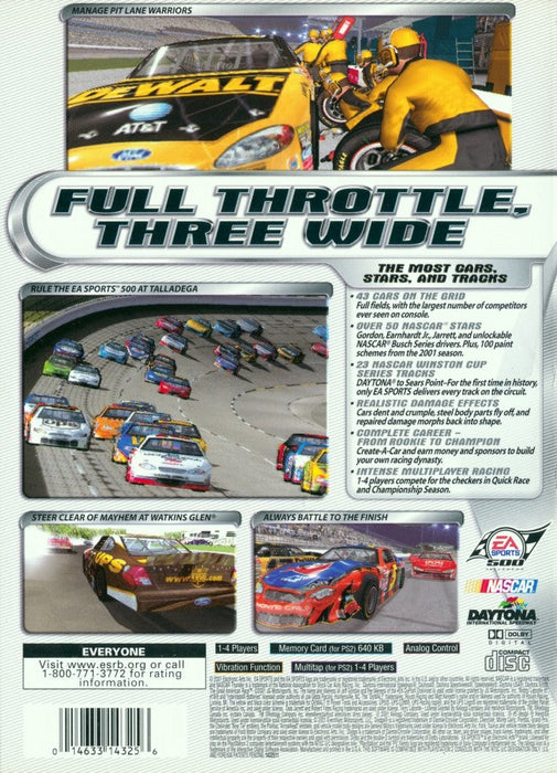 NASCAR Thunder 2002 – PlayStation 2 (PS2) - for just $0! 