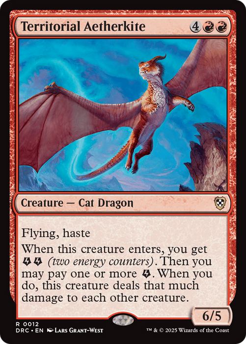 Territorial Aetherkite (DRC-012) - Commander: Aetherdrift - for just $0.05! 
