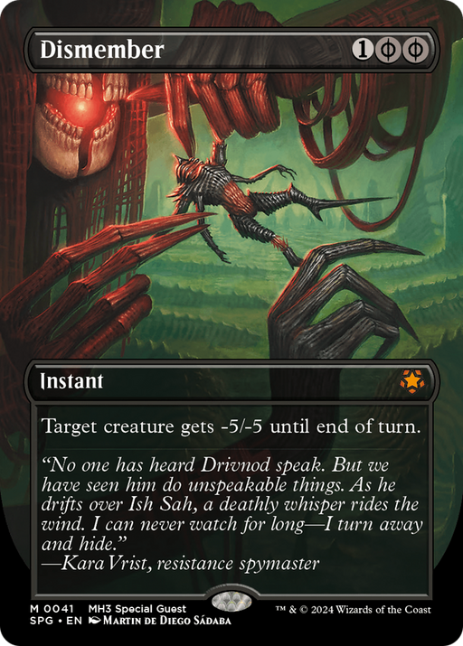 Dismember (Borderless) [Modern Horizons 3 Special Guests] - Just $1.70! Shop now at Retro Gaming of Denver