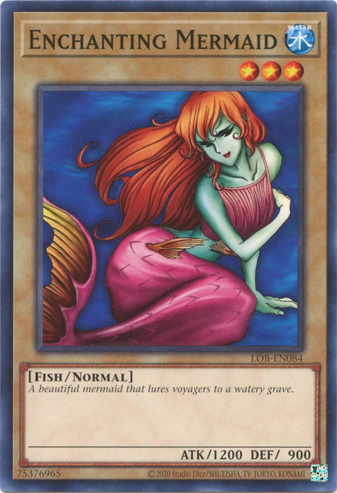 Enchanting Mermaid (25th Anniversary) [LOB-EN084] Common - for just $0.10! 