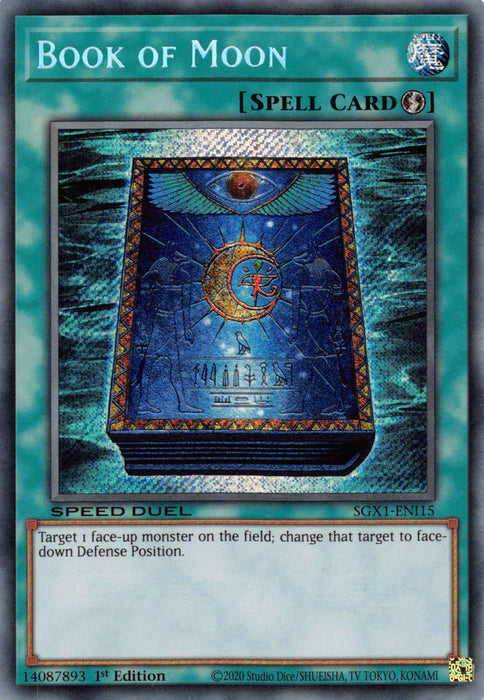 Book of Moon [SGX1-ENI15] Secret Rare - for just $0.45! 