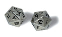 Ultra PRO: Heavy Metal Dice - D20 (2-Dice Set / Chrome) - for just $0! 
