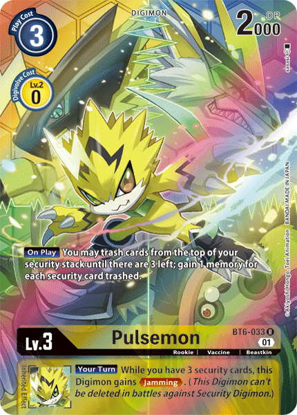 Pulsemon [BT6-033] (Alternate Art) [Double Diamond] - Just $1.40! Shop now at Retro Gaming of Denver