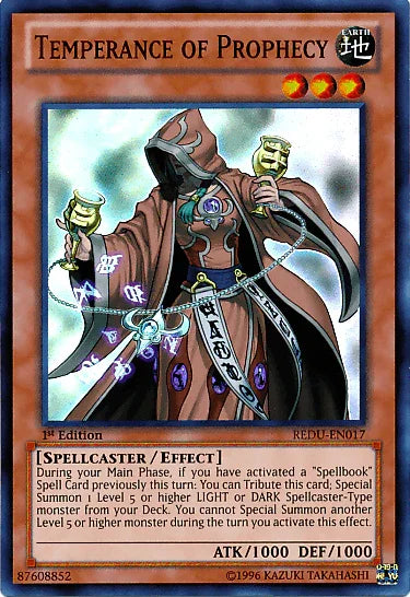 Temperance of Prophecy [REDU-EN017] Super Rare - for just $5.80! 