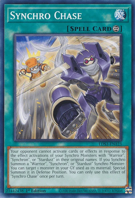 Synchro Chase [LDS3-EN123] Common - for just $0.10! 