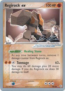 Regirock ex (98/101) (Mewtrick - Jason Klaczynski) [World Championships 2006] - for just $6.10! 