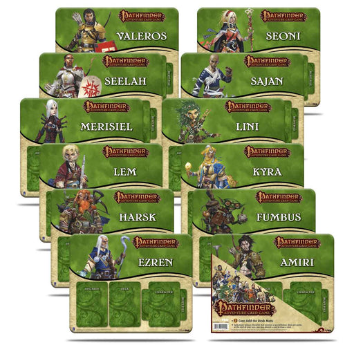 Ultra PRO: Playmat - Pathfinder (12 Core add-on Deck Mats) - Just $0! Shop now at Retro Gaming of Denver