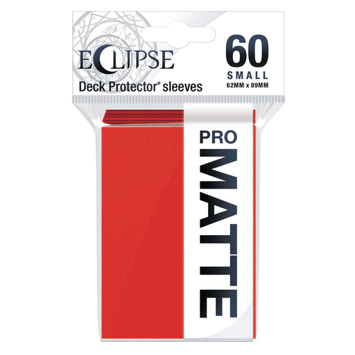 Ultra PRO: Small 60ct Sleeves - Eclipse Matte (Apple Red) - Just $0! Shop now at Retro Gaming of Denver