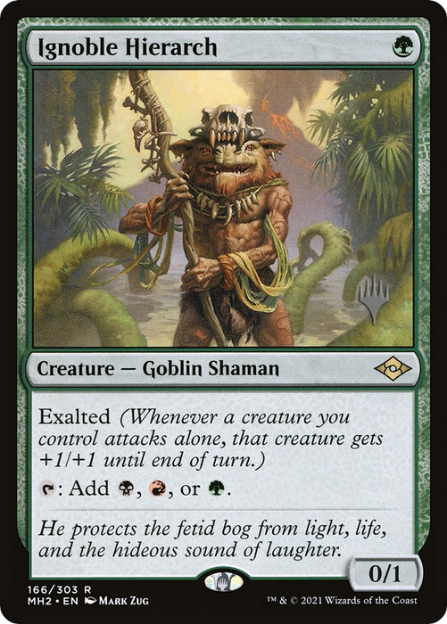Ignoble Hierarch (PPMKM-166P) - Modern Horizons 2 Promos - for just $1.64! 