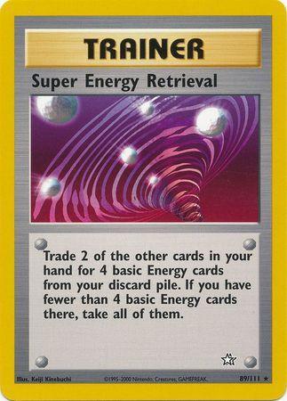 Super Energy Retrieval (89/111) [Neo Genesis Unlimited] - for just $0.95! 