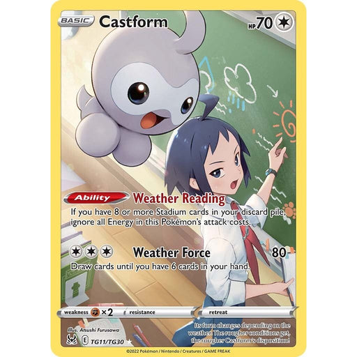 Castform (TG11/TG30) [Sword & Shield: Lost Origin] - Just $0.50! Shop now at Retro Gaming of Denver