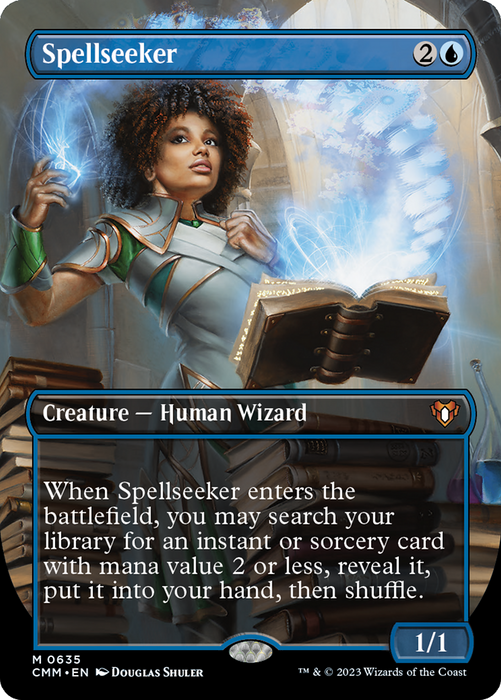 Spellseeker (CMM-635) - Commander Masters (Borderless) - for just $5.12! 