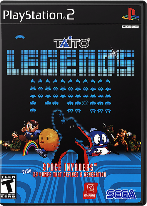 Taito Legends – PlayStation 2 (PS2) - for just $9.99! 