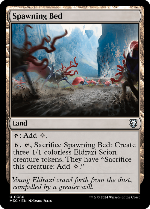 Spawning Bed (M3C-380) - Modern Horizons 3 Commander - for just $0.08! 