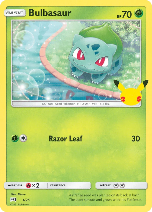 Bulbasaur (1/25) [McDonald's 25th Anniversary] - for just $0.40! 
