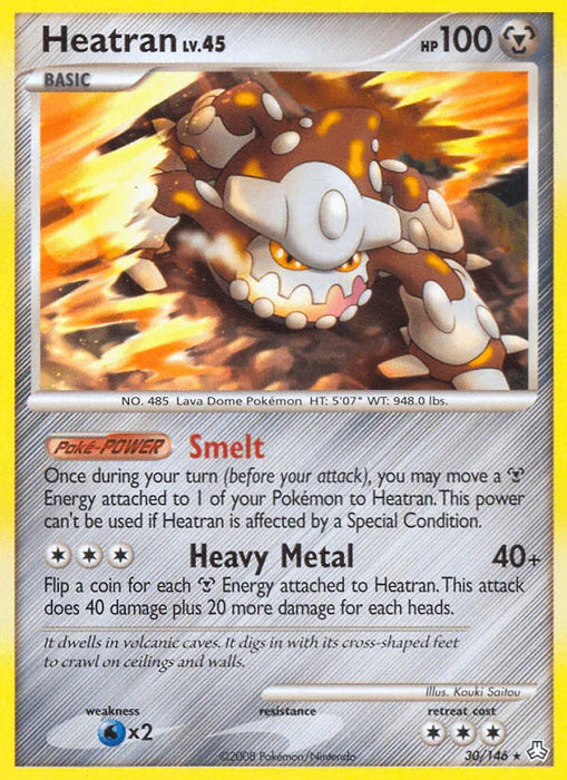 Heatran (30/146) [Diamond & Pearl: Legends Awakened] - for just $0.55! 