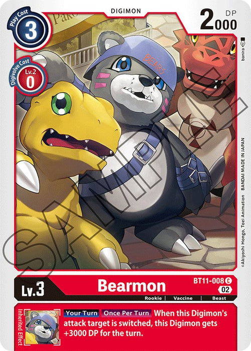 Bearmon [BT11-008] [Dimensional Phase] - Just $0.09! Shop now at Retro Gaming of Denver