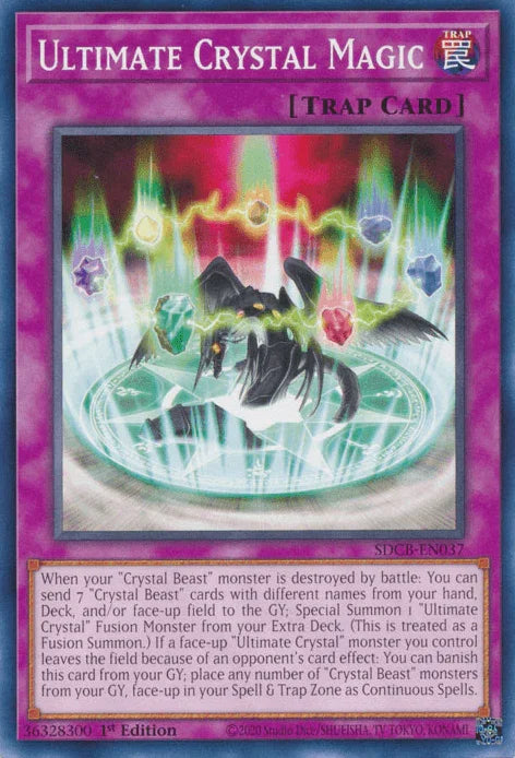 Ultimate Crystal Magic [SDCB-EN037] Common - for just $0.10! 