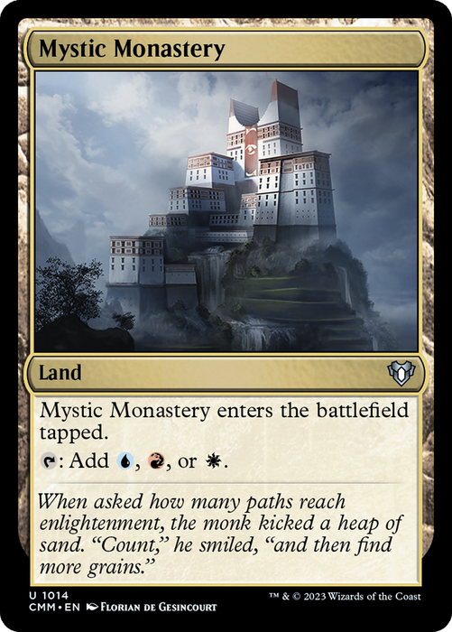 Mystic Monastery (CMM-1014) - Commander Masters - for just $0.07! 