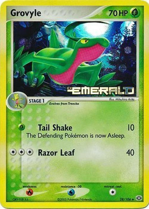 Grovyle (28/106) (Stamped) [EX: Emerald] - for just $35! 