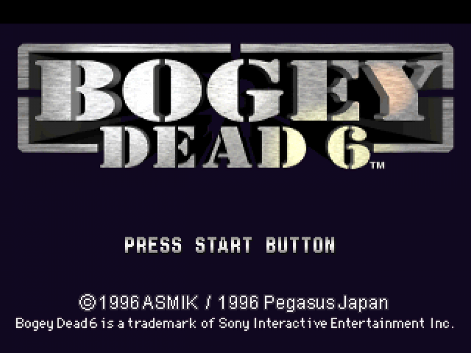 Bogey Dead 6 – PlayStation 1 (PS1) - for just $5.99! 